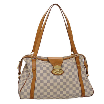 LOUIS VUITTON Damier Azur Stresa PM Tote Bag M51188 LV Auth 46761