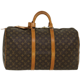 LOUIS VUITTON Monogram Keepall 50 Boston Bag M41426 LV Auth 46929