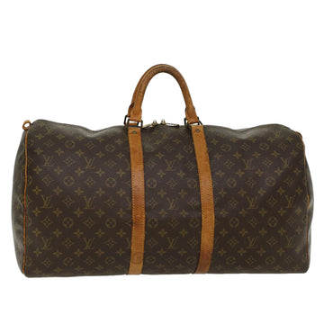 LOUIS VUITTON Monogram Keepall 55 Boston Bag M41424 LV Auth 46930