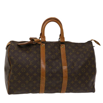 LOUIS VUITTON Monogram Keepall 45 Boston Bag Vintage M41428 LV Auth 47026