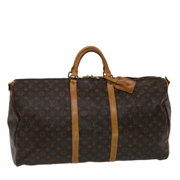 LOUIS VUITTON Monogram Keepall Bandouliere 60 Boston Bag M41412 LV Auth 47031