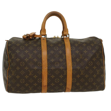 LOUIS VUITTON Monogram Keepall 45 Boston Bag M41428 LV Auth 47087