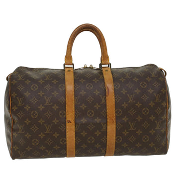 LOUIS VUITTON Monogram Keepall 45 Boston Bag M41428 LV Auth 47090