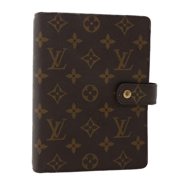 LOUIS VUITTON Monogram Agenda MM Day Planner Cover R20105 LV Auth 47105