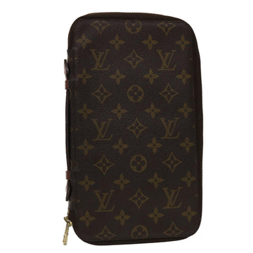 LOUIS VUITTON Monogram Poche Escapade Travel Case M60113 LV Auth 47151