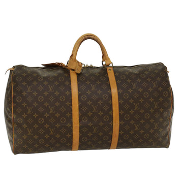 LOUIS VUITTON Monogram Keepall 60 Boston Bag M41422 LV Auth 47164