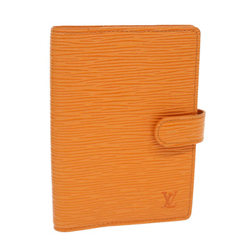 LOUIS VUITTON Epi Agenda PM Day Planner Cover Orange R2005H LV Auth 47241