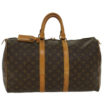 LOUIS VUITTON Monogram Keepall 45 Boston Bag M41428 LV Auth 47272