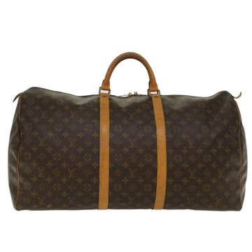 LOUIS VUITTON Monogram Keepall 60 Boston Bag M41422 LV Auth 47290