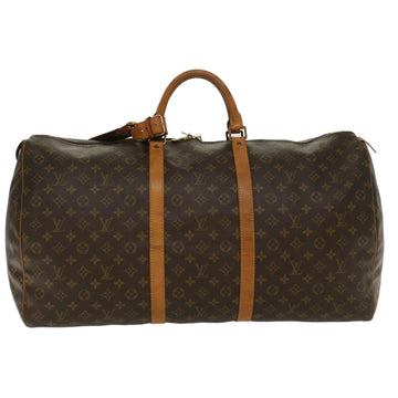 LOUIS VUITTON Monogram Keepall 60 Boston Bag M41422 LV Auth 47291