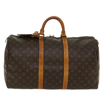 LOUIS VUITTON Monogram Keepall 50 Boston Bag M41426 LV Auth 47344