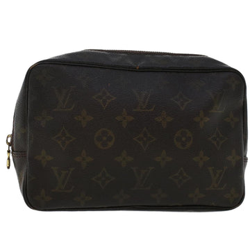 LOUIS VUITTON Monogram Trousse Toilette 23 Clutch Bag M47524 LV Auth 47425