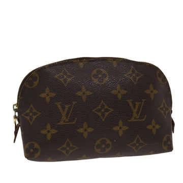 LOUIS VUITTON Monogram Pochette Cosmetic PM Cosmetic Pouch M47515 LV Auth 47513