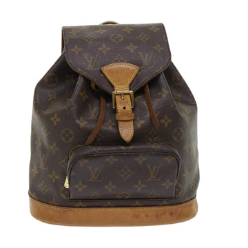 LOUIS VUITTON Monogram Montsouris MM Backpack M51136 LV Auth 47585