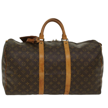 LOUIS VUITTON Monogram Keepall 50 Boston Bag M41426 LV Auth 47616