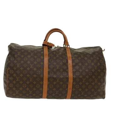 LOUIS VUITTON Monogram Keepall 60 Boston Bag M41422 LV Auth 47843