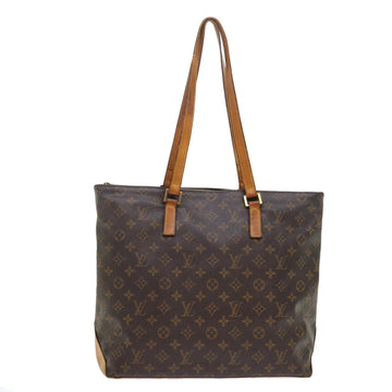 LOUIS VUITTON Monogram Cabas Mezzo Tote Bag M51151 LV Auth 47908