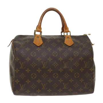 LOUIS VUITTON Monogram Speedy 30 Hand Bag M41526 LV Auth 47921