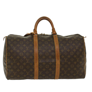 LOUIS VUITTON Monogram Keepall 50 Boston Bag M41426 LV Auth 48080