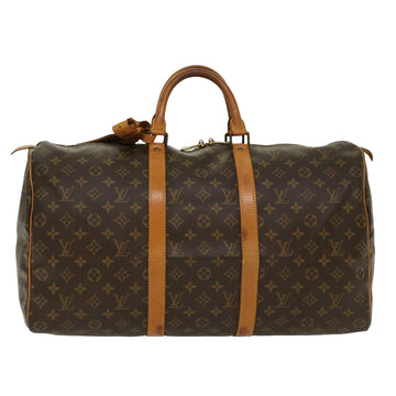 LOUIS VUITTON Monogram Keepall 50 Boston Bag M41426 LV Auth 48089