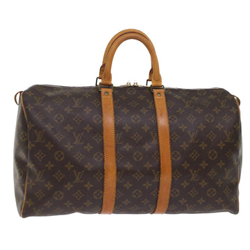 LOUIS VUITTON Monogram Keepall 45 Boston Bag M41428 LV Auth 48504