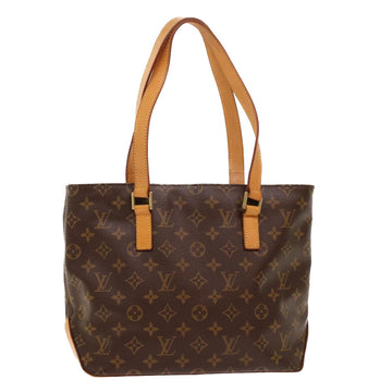 LOUIS VUITTON Monogram Cabas Piano Tote Bag M51148 LV Auth 48506