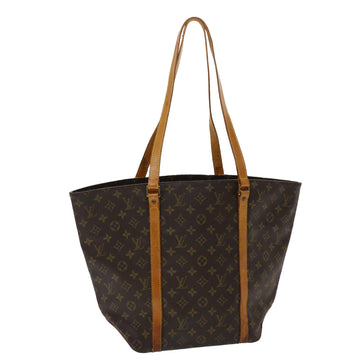 LOUIS VUITTON Monogram Sac Shopping Tote Bag M51108 LV Auth 48561