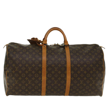 LOUIS VUITTON Monogram Keepall 60 Boston Bag M41422 LV Auth 48570