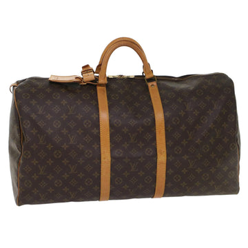 LOUIS VUITTON Monogram Keepall 60 Boston Bag M41422 LV Auth 48571