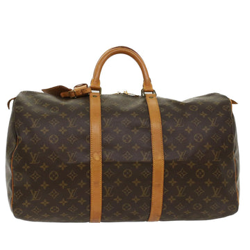 LOUIS VUITTON Monogram Keepall 50 Boston Bag M41426 LV Auth 48664