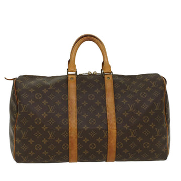 LOUIS VUITTON Monogram Keepall 45 Boston Bag M41428 LV Auth 48688