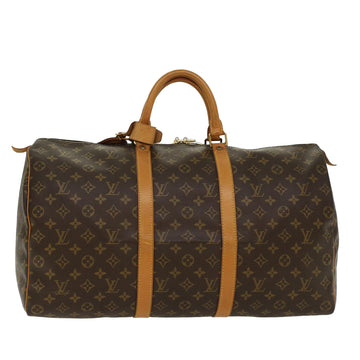 LOUIS VUITTON Monogram Keepall 50 Boston Bag M41426 LV Auth 48689