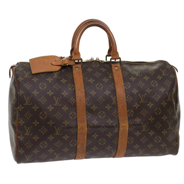 LOUIS VUITTON Monogram Keepall 45 Boston Bag M41428 LV Auth 48724