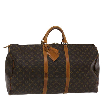 LOUIS VUITTON Monogram Keepall 60 Boston Bag M41422 LV Auth 48943