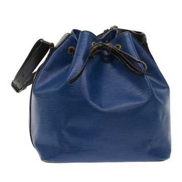 LOUIS VUITTON Louis Vuitton Epi Noe Shoulder Bag Bicolor 2 Tone Noir  Castilian Red M44017