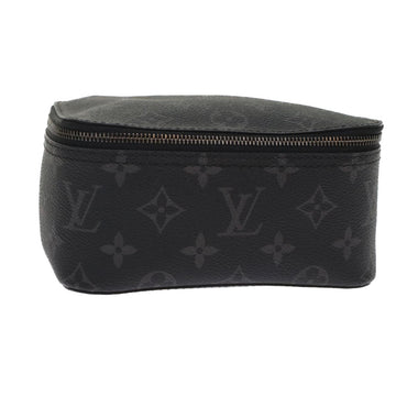 LOUIS VUITTON Monogram Eclipse Cube de Langemont PM Pouch M44697 LV Auth 49197