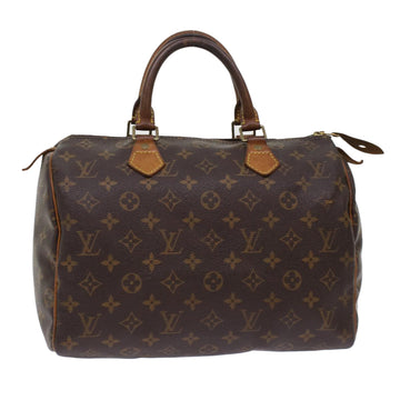 LOUIS VUITTON Monogram Speedy 30 Hand Bag M41526 LV Auth 49240