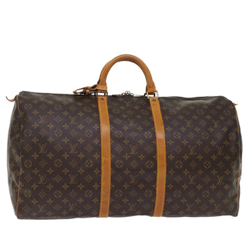 LOUIS VUITTON Monogram Keepall 60 Boston Bag M41422 LV Auth 49242