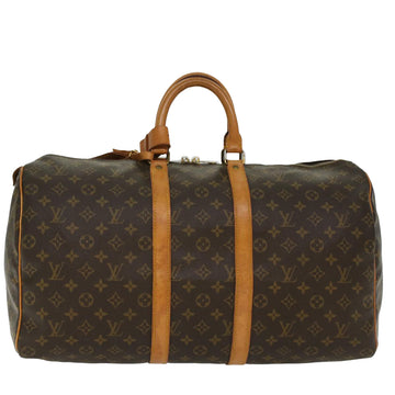 LOUIS VUITTON Monogram Keepall 50 Boston Bag M41426 LV Auth 49370