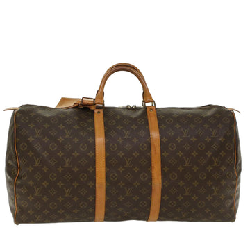 LOUIS VUITTON Monogram Keepall 60 Boston Bag M41422 LV Auth 49373