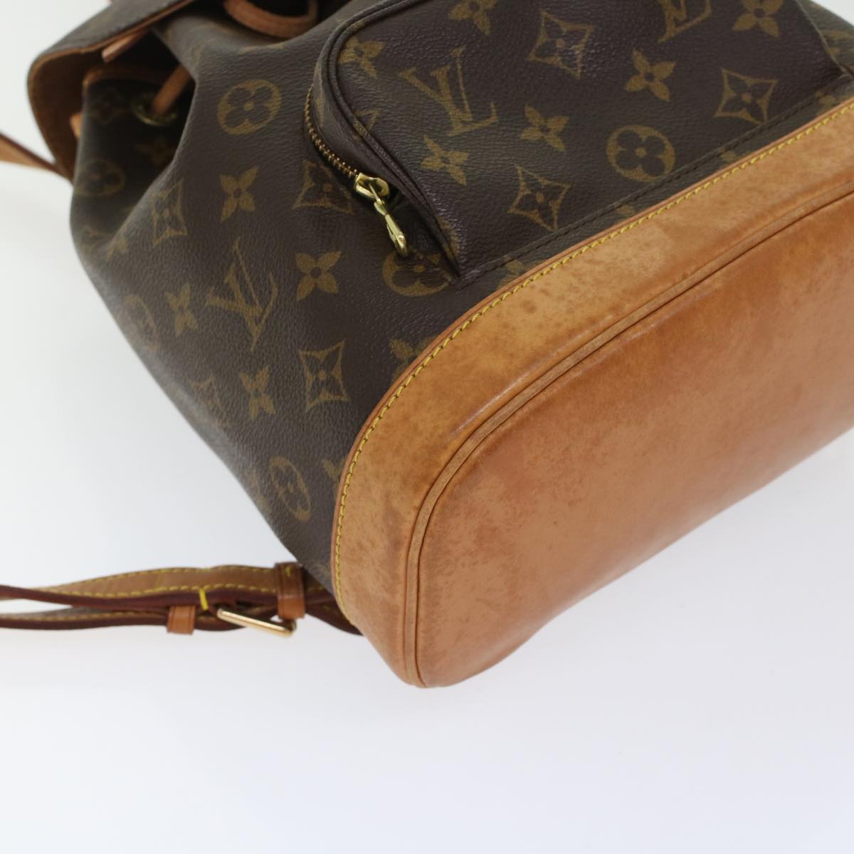 LOUIS VUITTON Monogram Montsouris MM Backpack M51136 LV Auth 49462