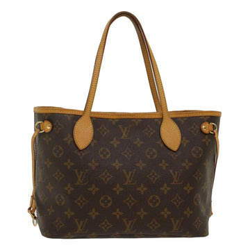 LOUIS VUITTON Monogram Neverfull PM Tote Bag M40155 LV Auth 49476