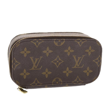 LOUIS VUITTON Monogram Trousse Brush PM Cosmetic Pouch M47510 LV Auth 49514