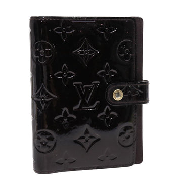 LOUIS VUITTON Monogram Vernis Agenda PM Day Planner Amarante R21026 Auth 49516