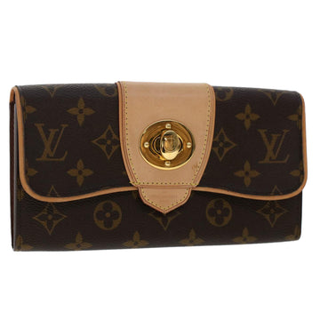 LOUIS VUITTON Monogram Portefeuille Boetie Long Wallet M63220 LV Auth 49524