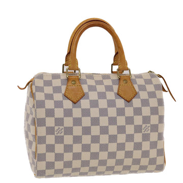 LOUIS VUITTON Damier Azur Speedy 25 Hand Bag N41534 LV Auth 49581