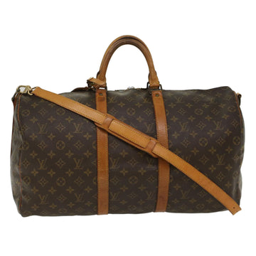 LOUIS VUITTON Monogram Keepall Bandouliere 50 Boston Bag M41416 LV Auth 49729