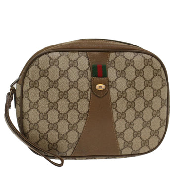 Vintage 1980s GUCCI GG Web Monogram Leather Crossbody Two 