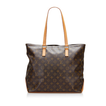 Louis Vuitton Monogram Cabas Mezzo Tote Bag