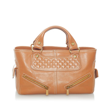 Celine Boogie Leather Handbag